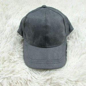 💎 August Hat Faux Suede Baseball Cap Summer Gray